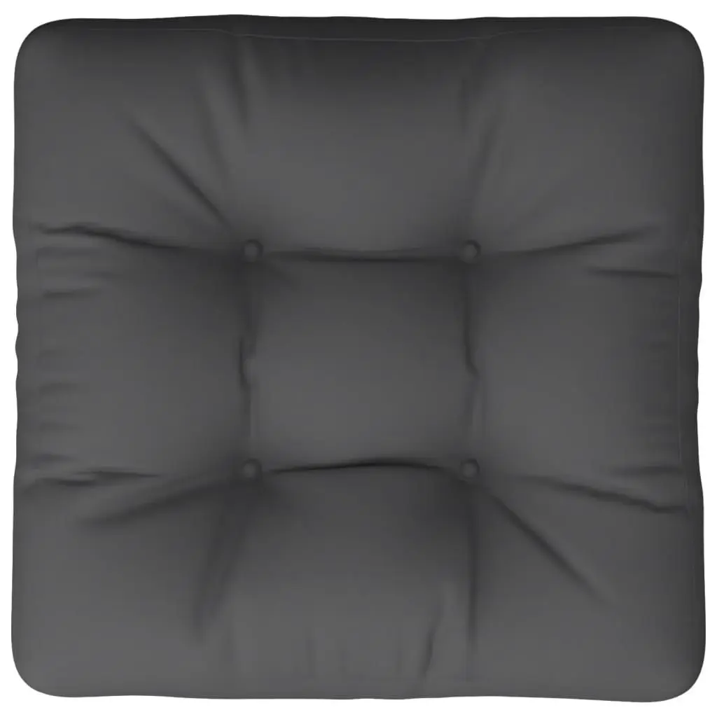 Pallet Cushion Grey 60x60x12 cm Fabric 360447