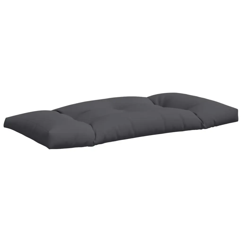 Pallet Cushions 2 pcs Anthracite Fabric 360922