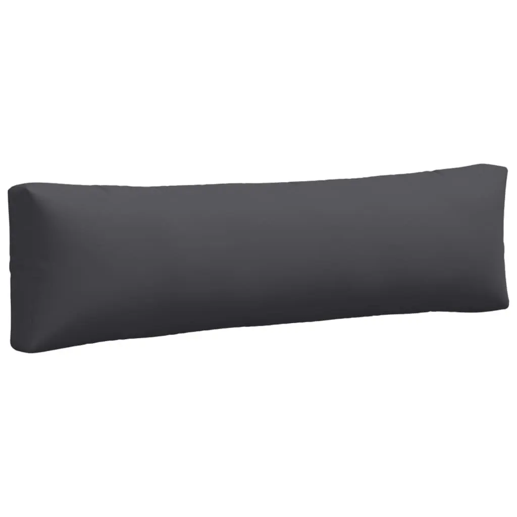 Pallet Cushions 2 pcs Anthracite Fabric 360922