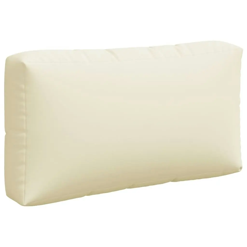 Pallet Cushions 3 pcs Cream Fabric 360946