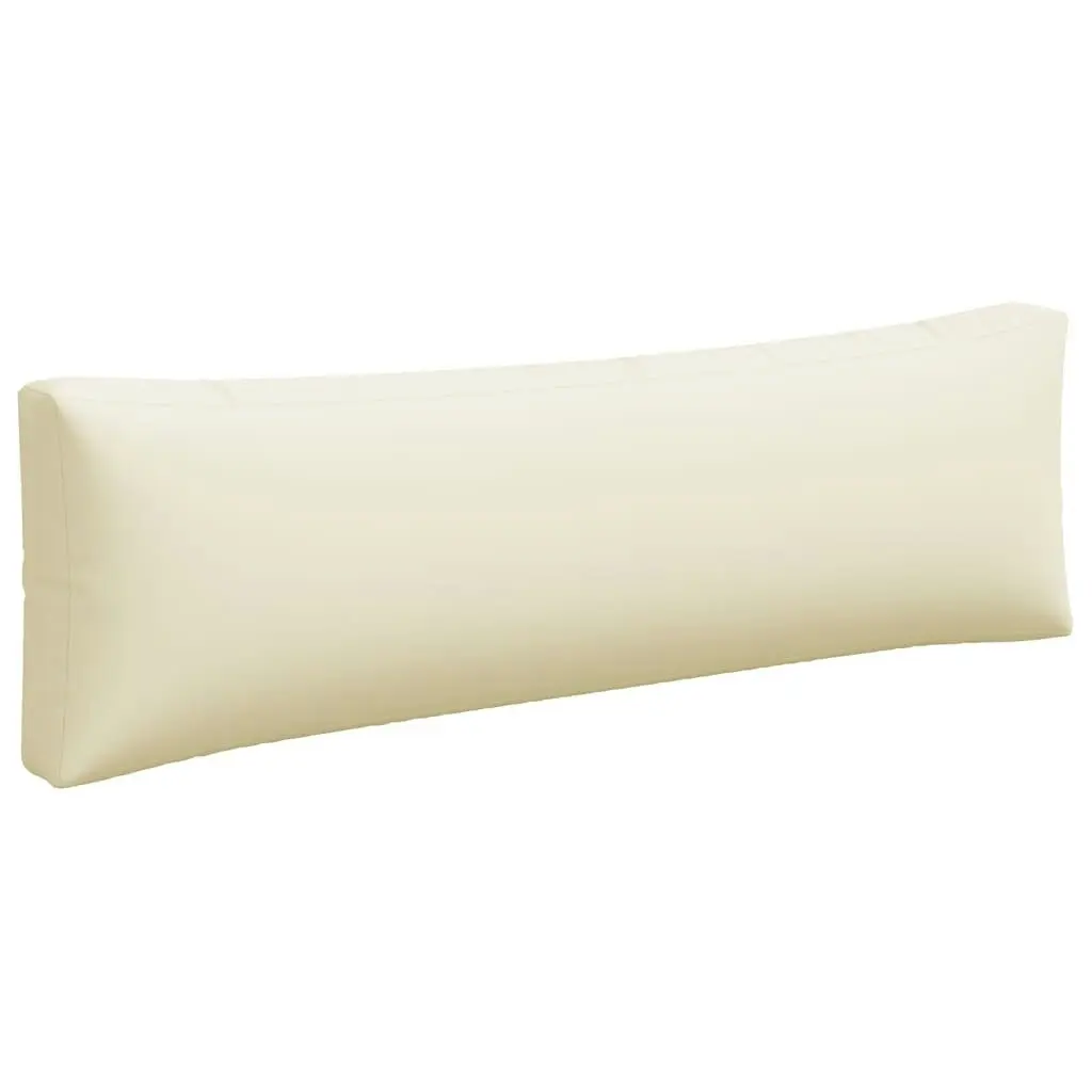 Pallet Cushions 3 pcs Cream Fabric 360946