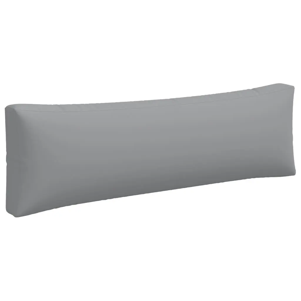 Pallet Cushions 3 pcs Grey Fabric 360945