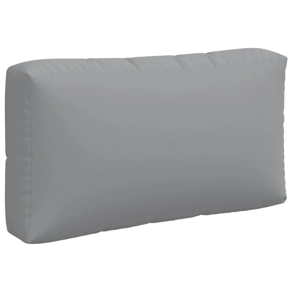 Pallet Cushions 3 pcs Grey Fabric 360945