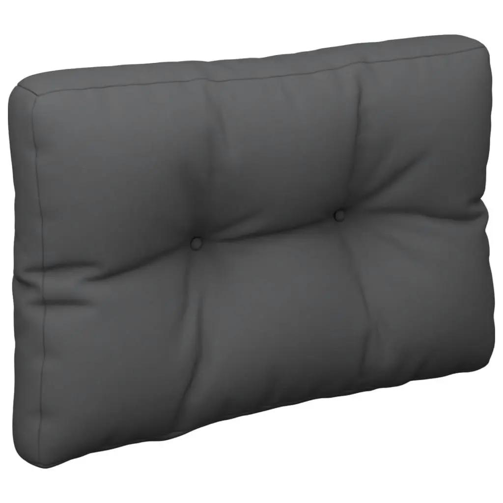 Pallet Cushion Anthracite 60x40x12 cm Fabric 360557