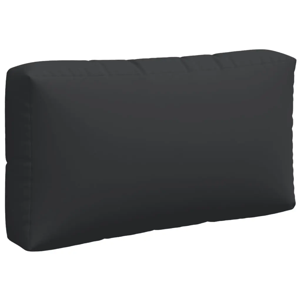 Pallet Cushions 3 pcs Black Fabric 360951