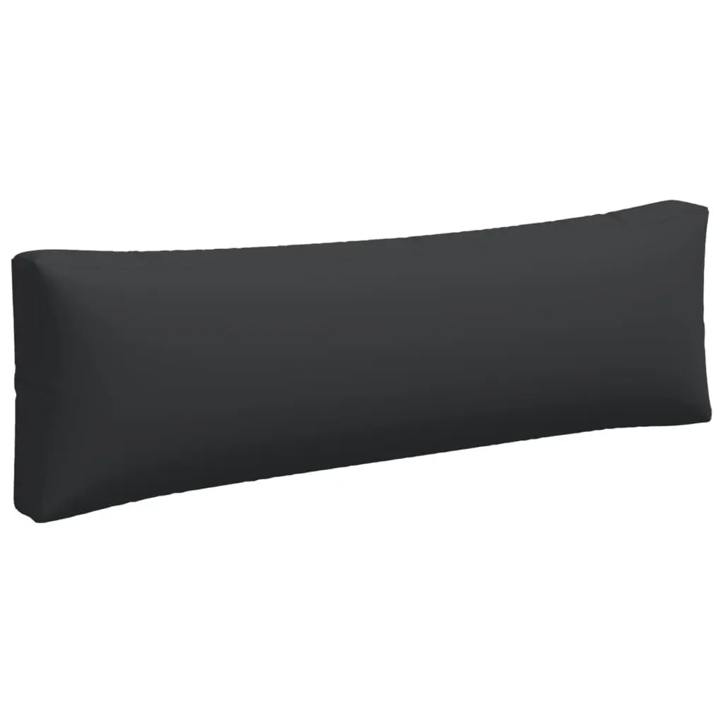 Pallet Cushions 3 pcs Black Fabric 360951