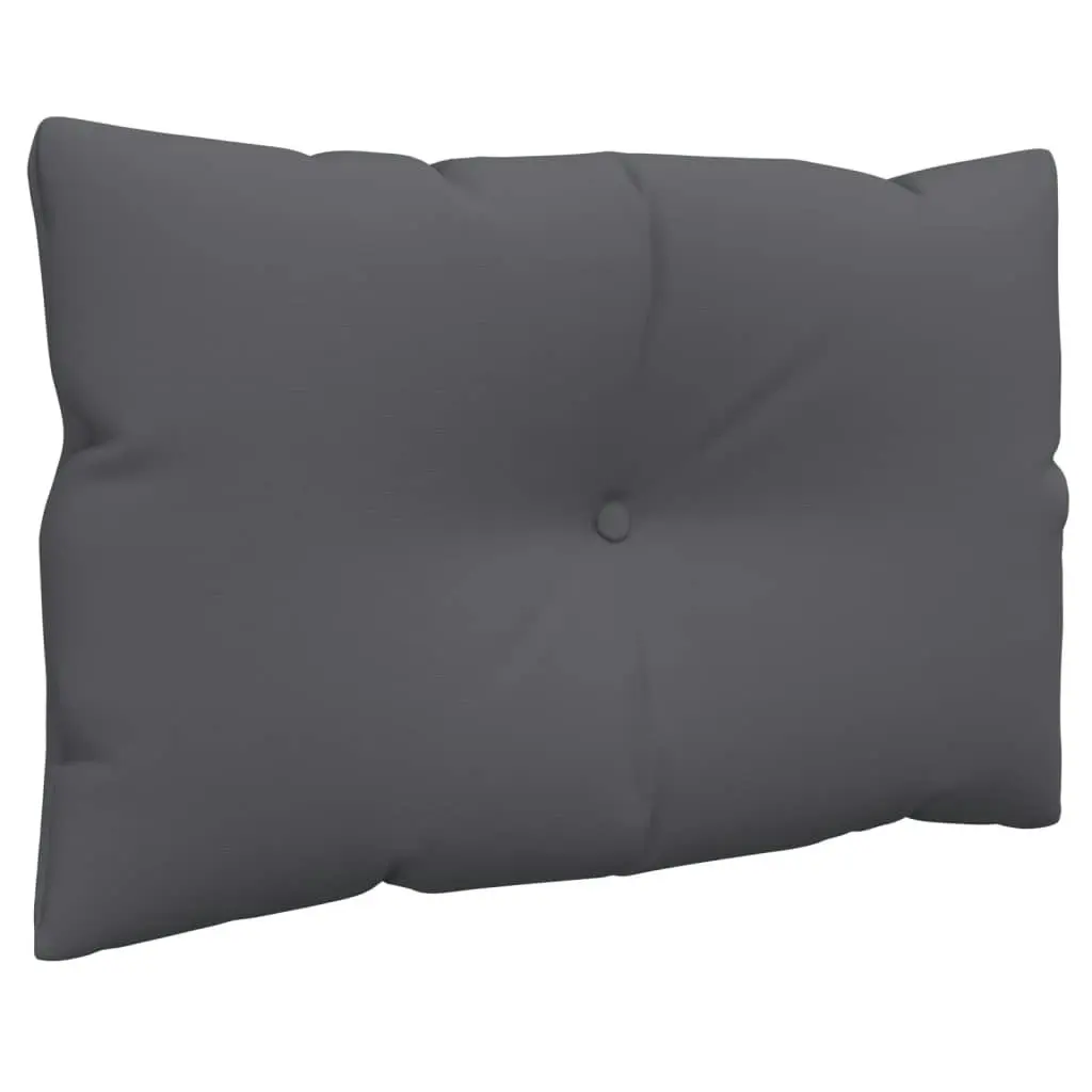 Pallet Cushions 3 pcs Anthracite Fabric 360856