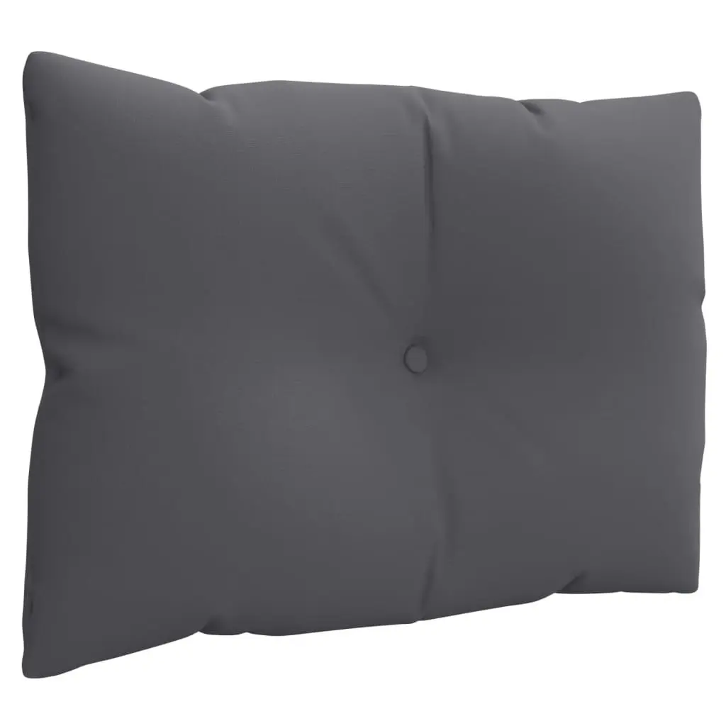 Pallet Cushions 3 pcs Anthracite Fabric 360856