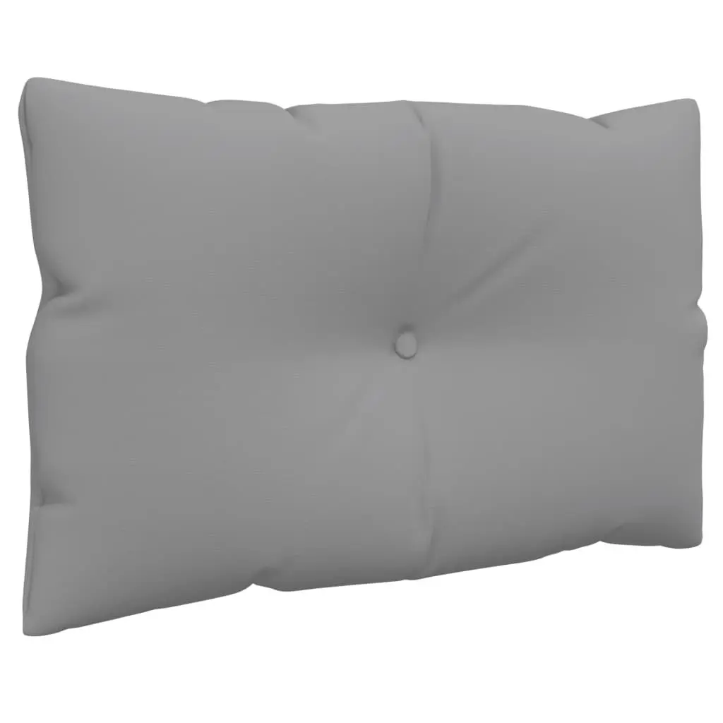 Pallet Cushions 3 pcs Grey Fabric 360857