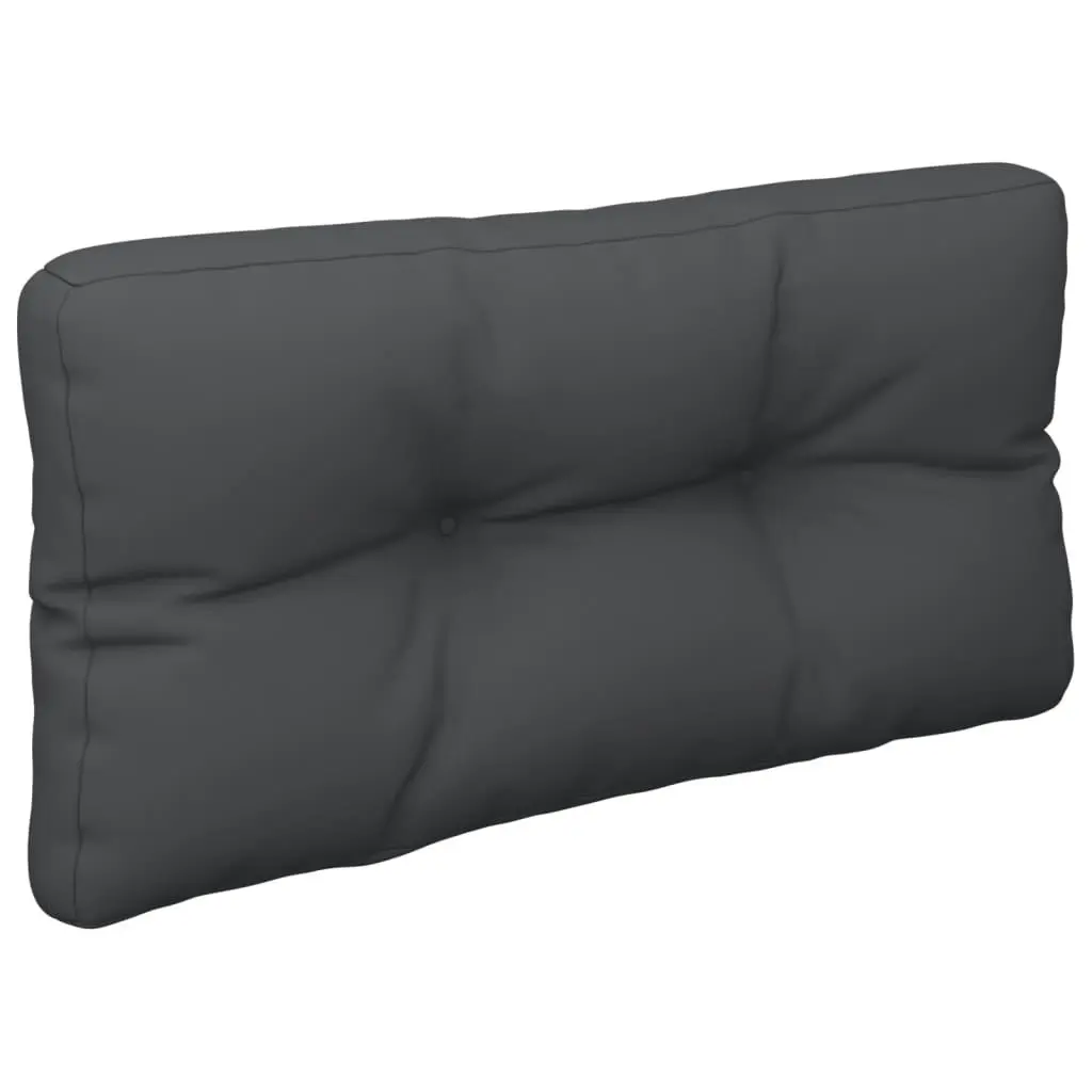 Pallet Cushions 2 pcs Black Fabric 360696