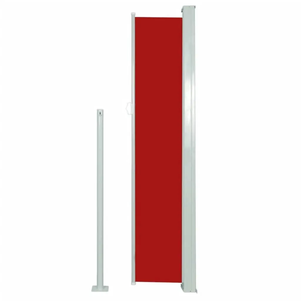 Patio Terrace Side Awning 180 x 300 cm Red 41048