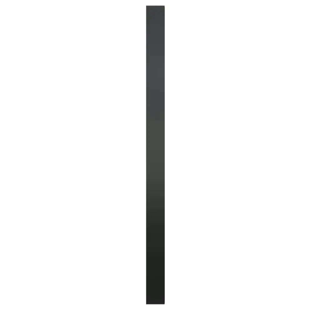 Wall Mirror Black 50 cm 322294