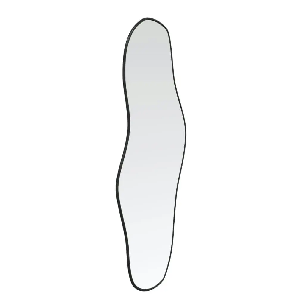 Wall Mirror Black 100x45 cm 348268