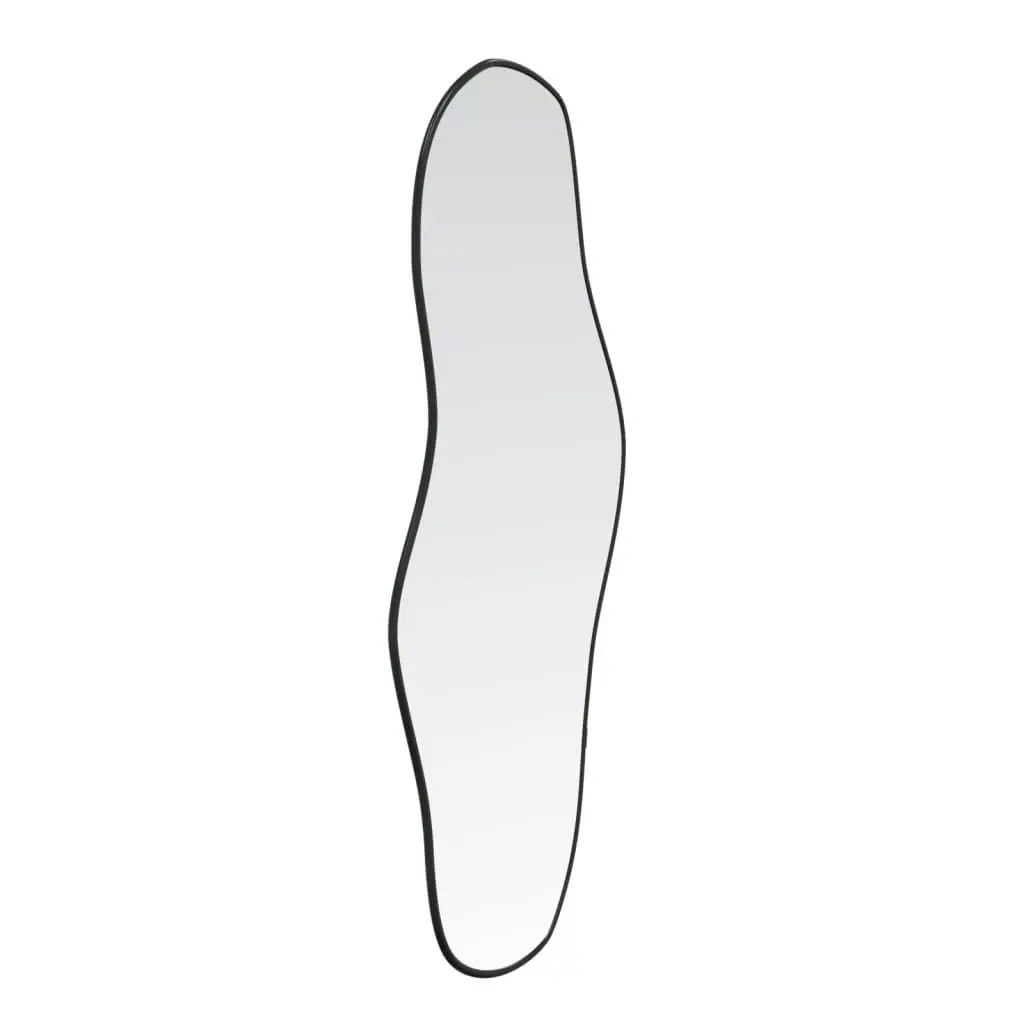 Wall Mirror Black 90x40 cm 348267