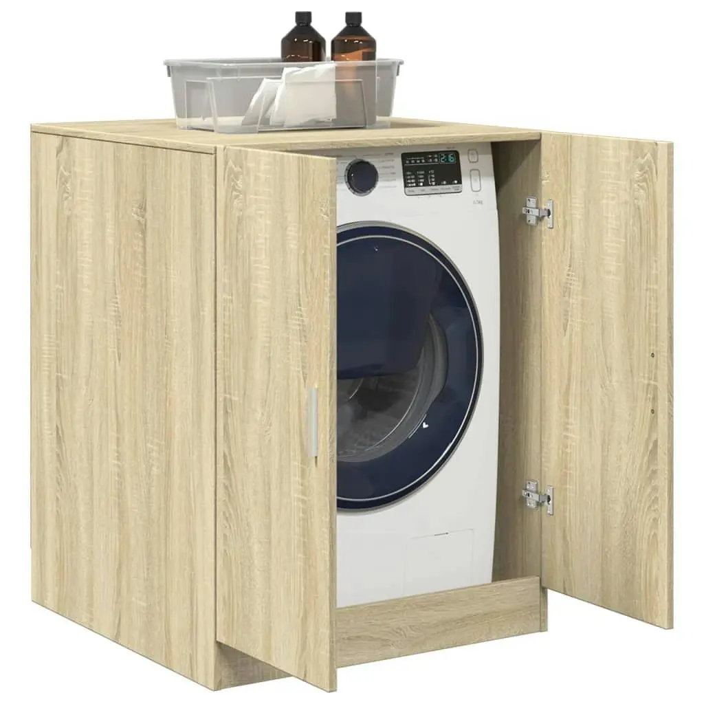 Washing Machine Cabinet Sonoma Oak 70.5x71.5x91.5 cm 849649