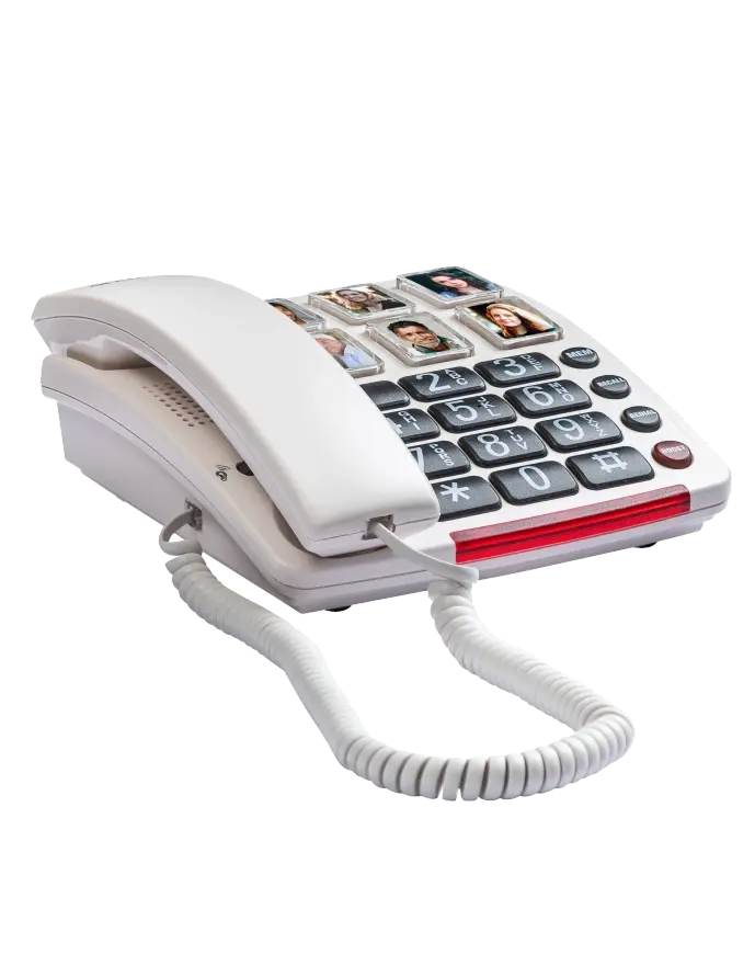 Oricom CARE80 Big Button Amplified Phone With Picture Photo Dialling