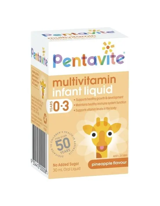 Pentavite MultiVitamin Infant Drops 30ml