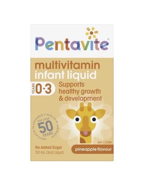 Pentavite MultiVitamin Infant Drops 30ml