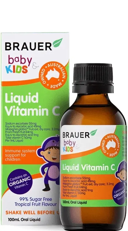 Brauer Baby & Kids Liquid Vitamin C 100mL