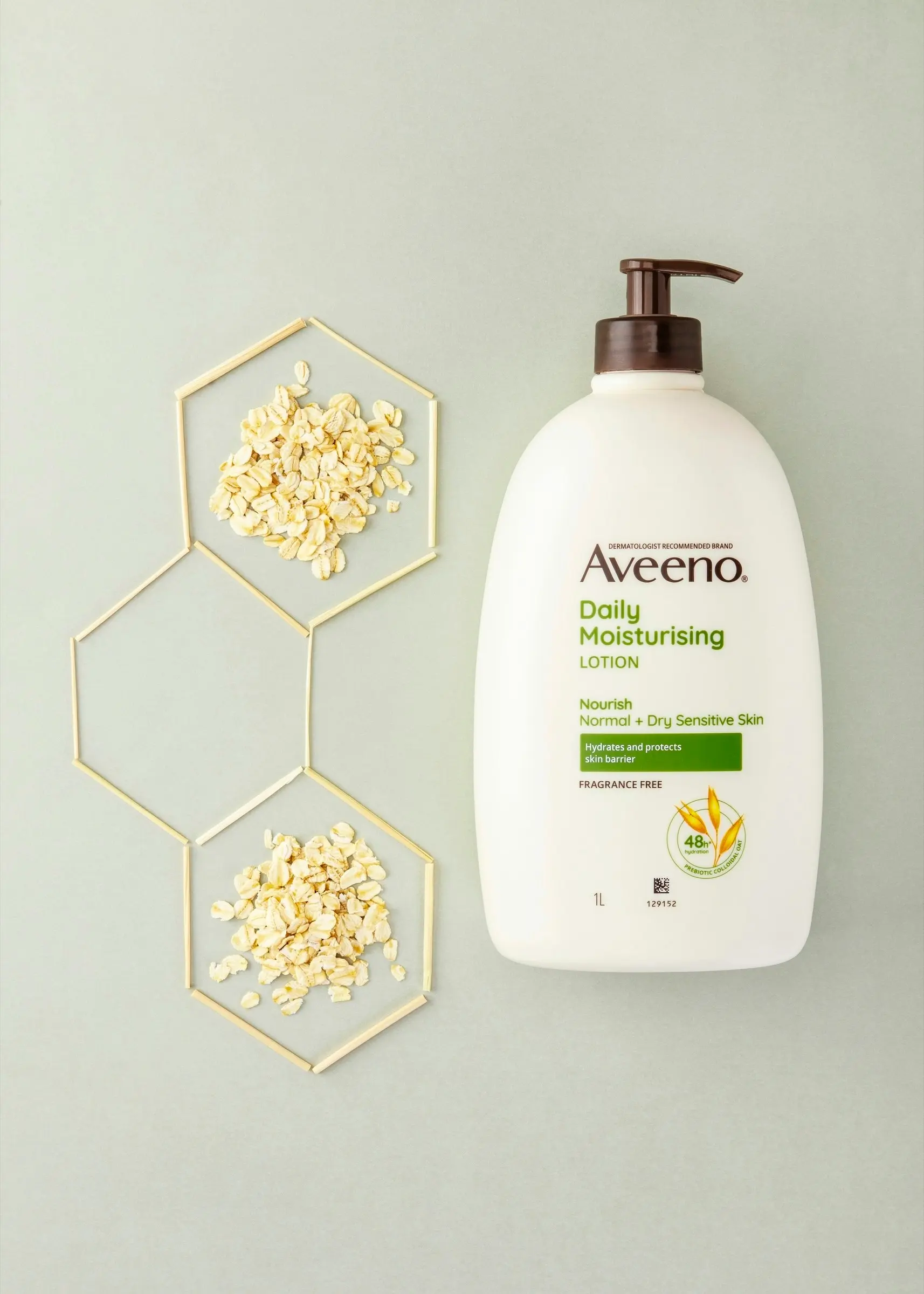 Aveeno Active Naturals Daily Moisturising Body Lotion 1L