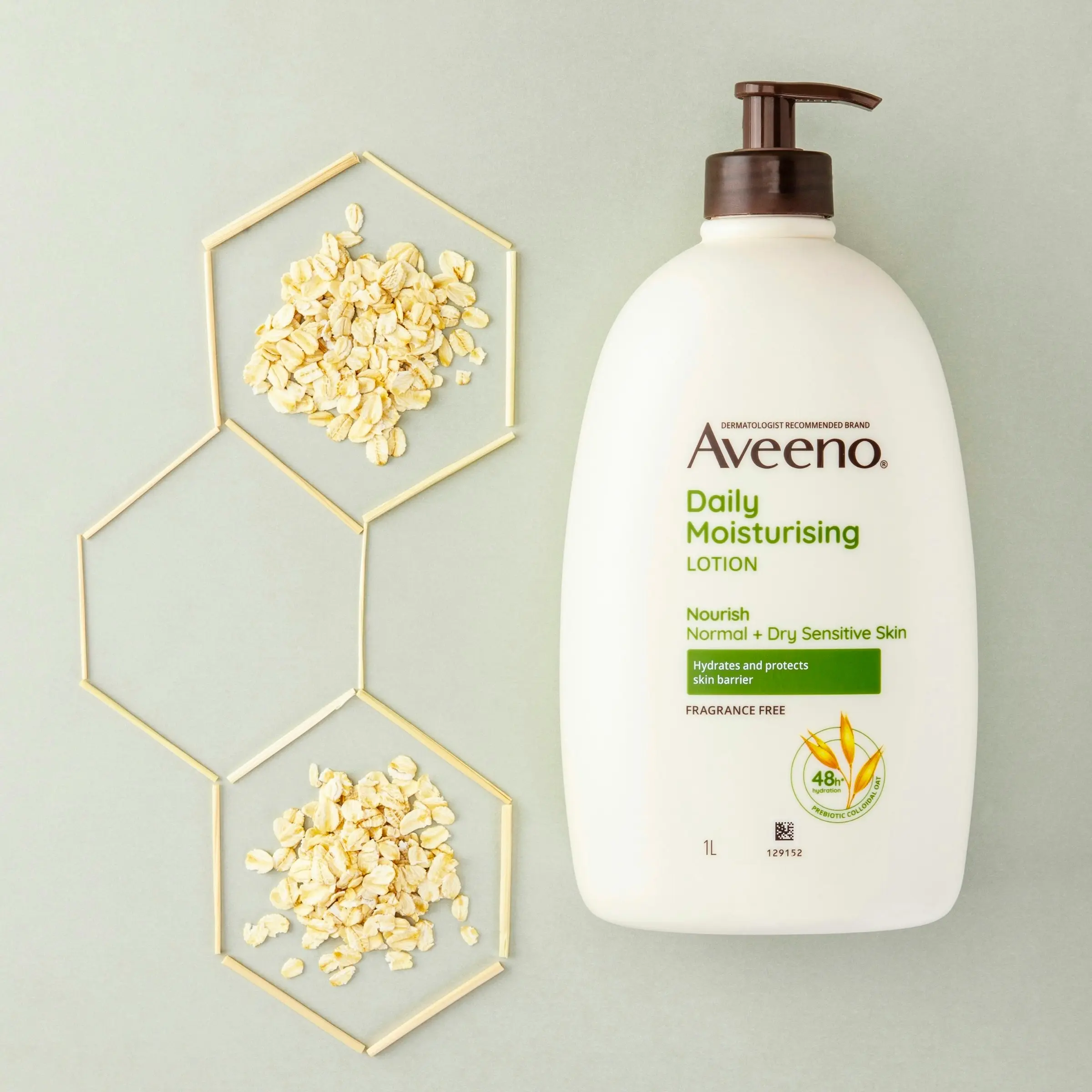 Aveeno Active Naturals Daily Moisturising Body Lotion 1L