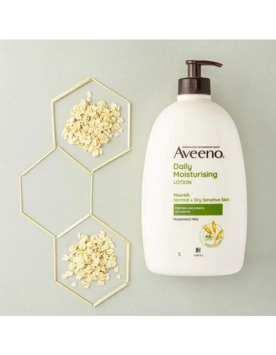 Aveeno Active Naturals Daily Moisturising Body Lotion 1L