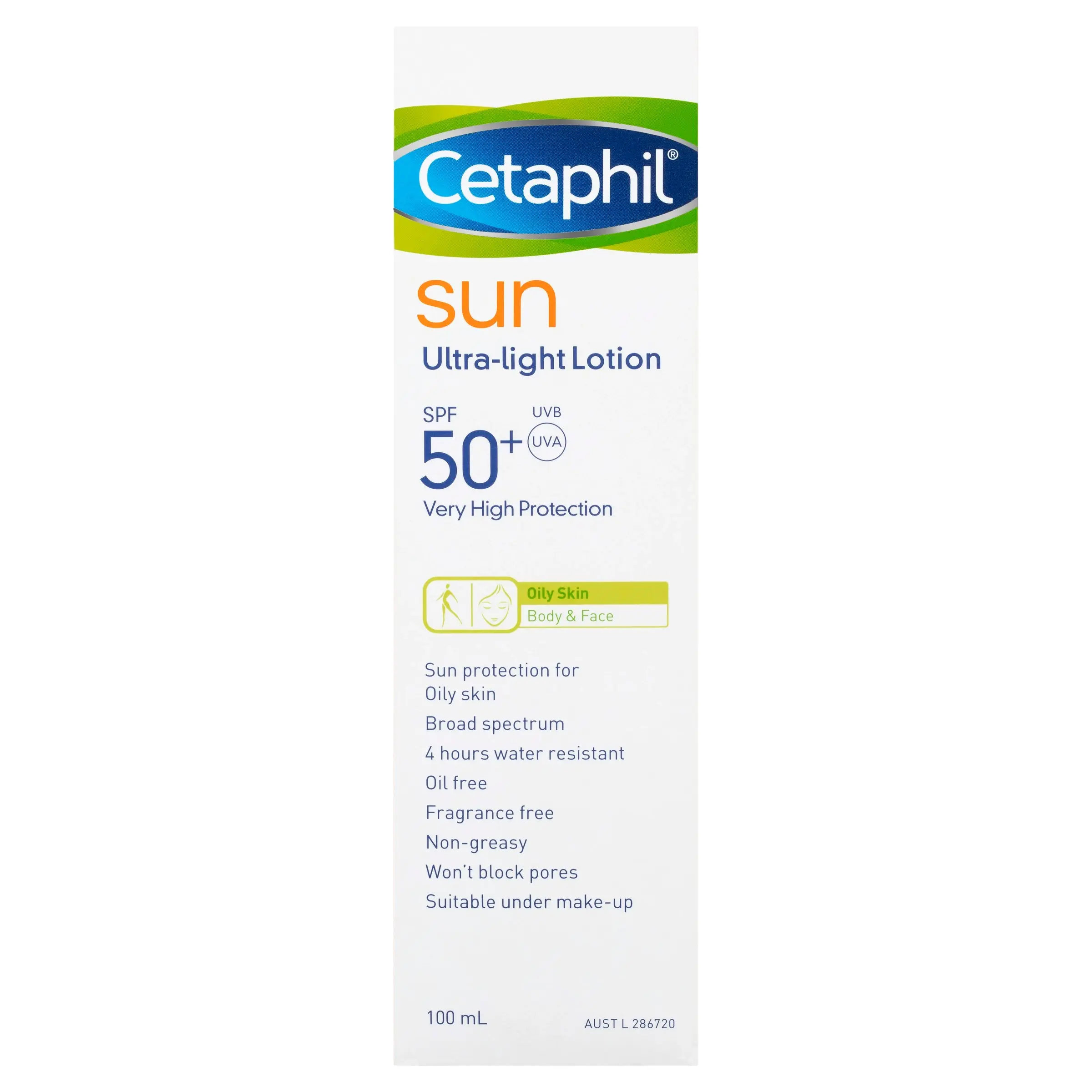 Cetaphil Sun Spf 50+Ultra Light Lotion 100mL