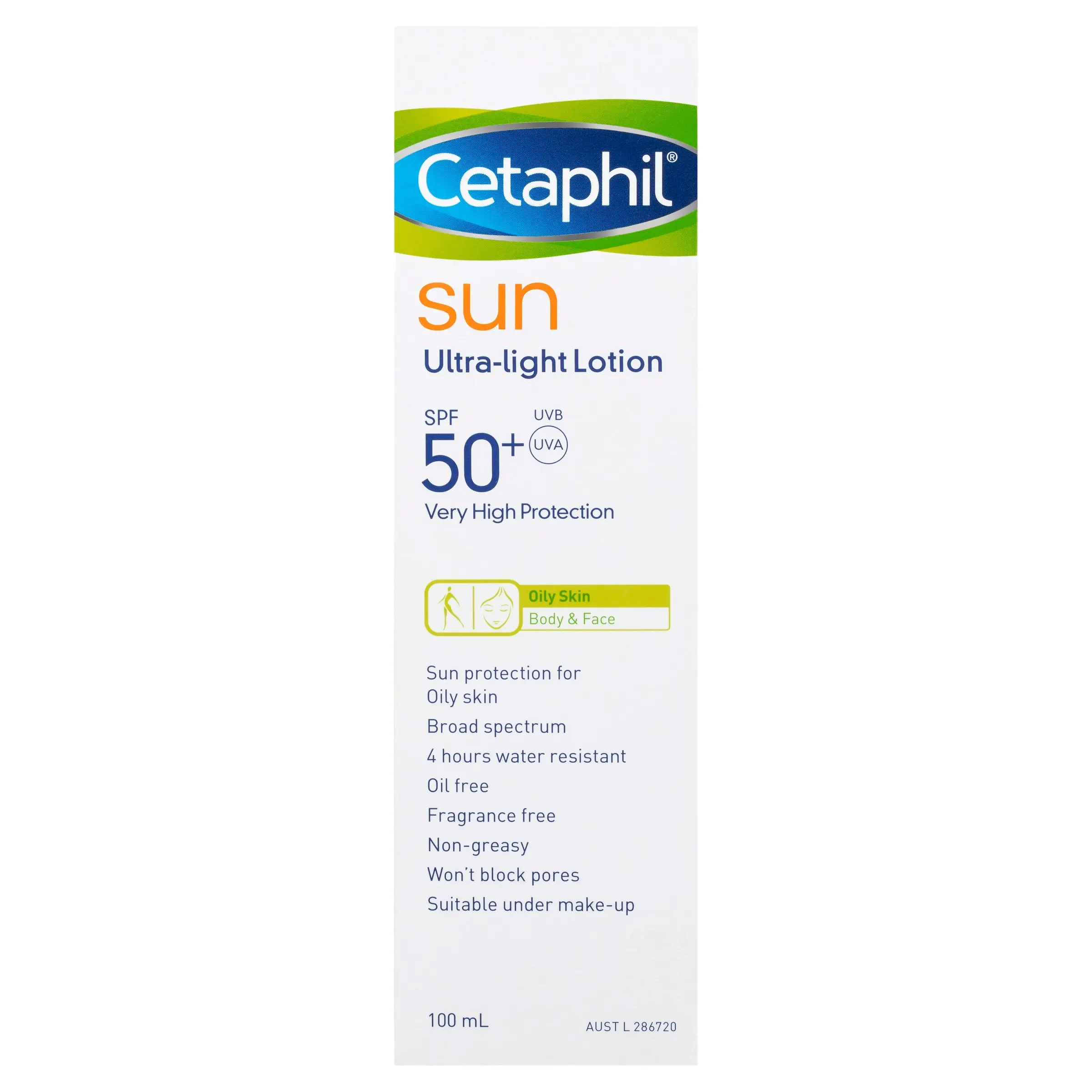 Cetaphil Sun Spf 50+Ultra Light Lotion 100mL