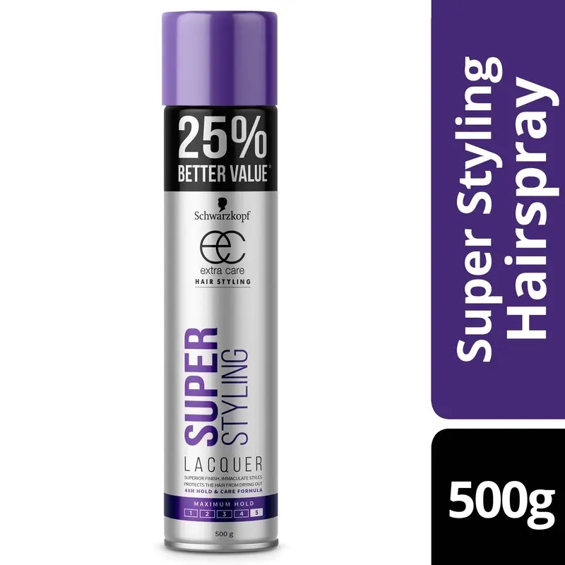 Schwarzkopf Extra Care Super Styling Lacquer 500g