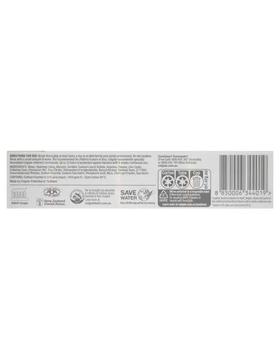 Colgate Total Charcoal Toothpaste 115g