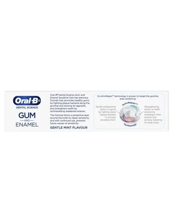 Oral B Toothpaste Gum Care & Sens 110G