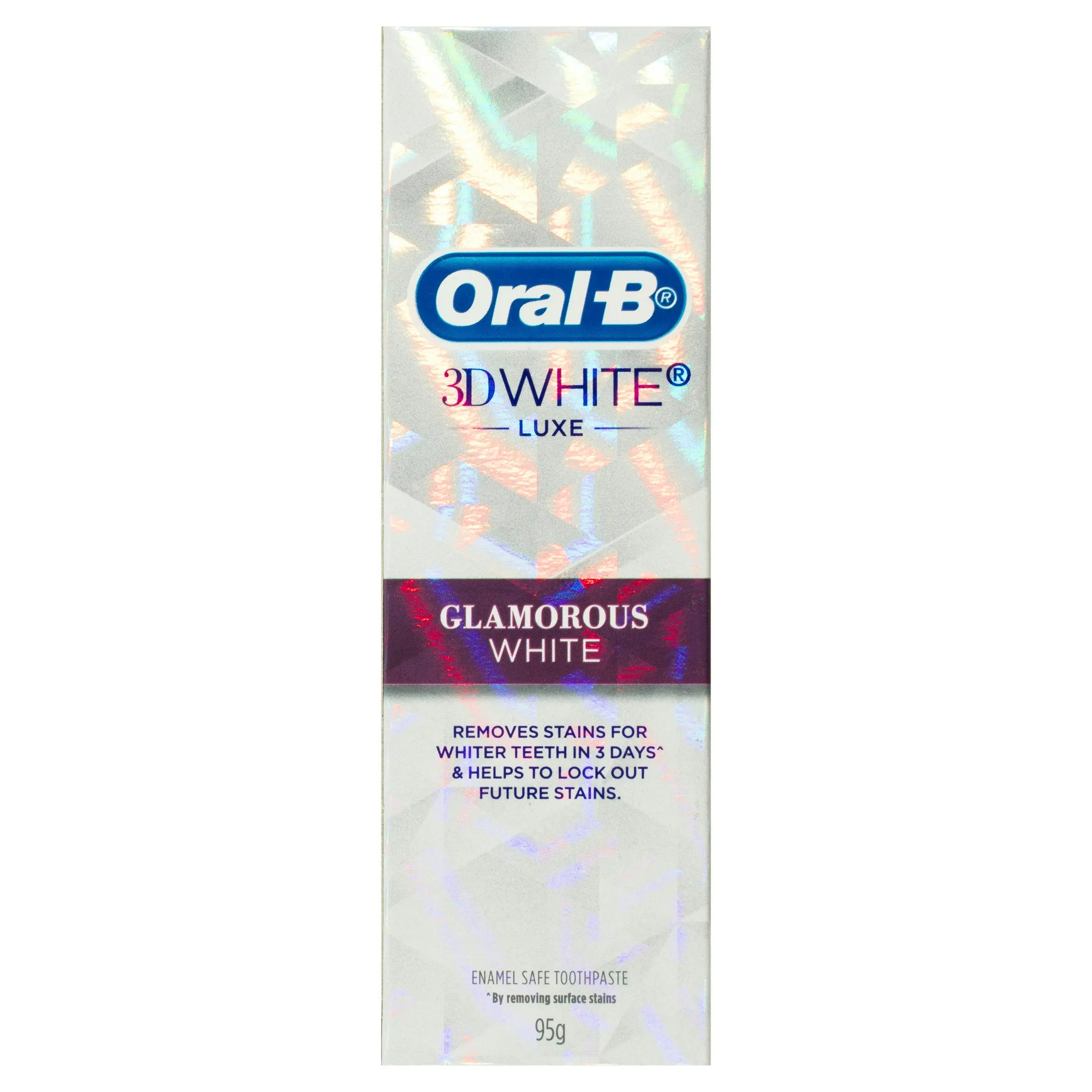 Oral B 3DWhite Luxe Glamorous White Toothpaste 95 g