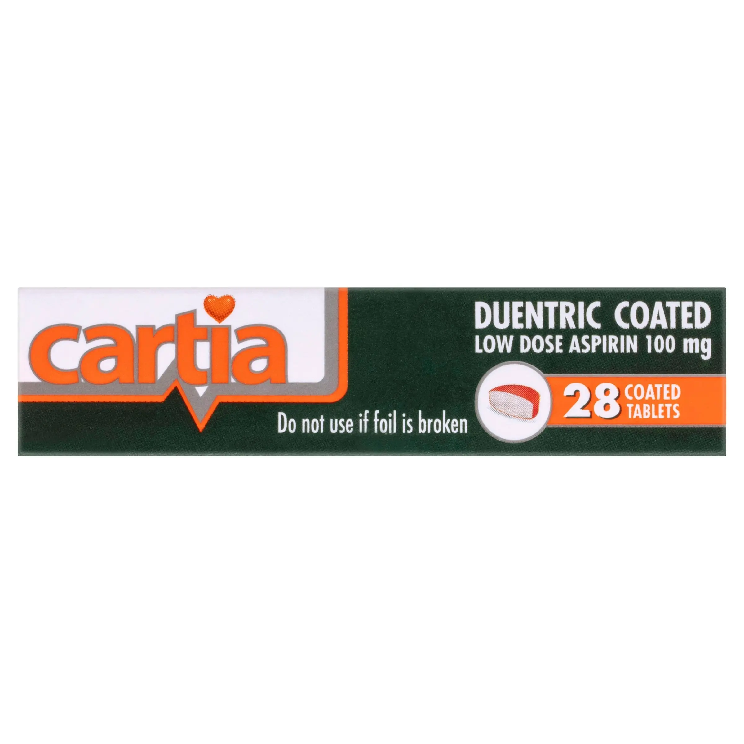 Cartia 100mg 28 Tablets