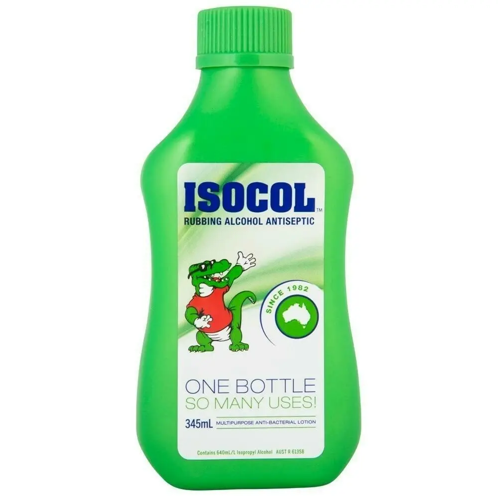 Isocol Rubbing Alcohol Antiseptic 345mL