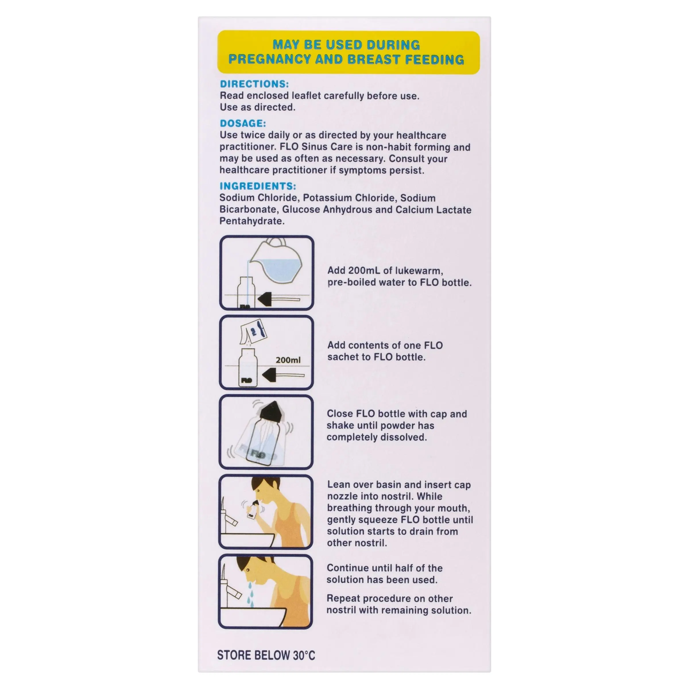 Flo Sinus Care Starter Kit + 12 Sachets