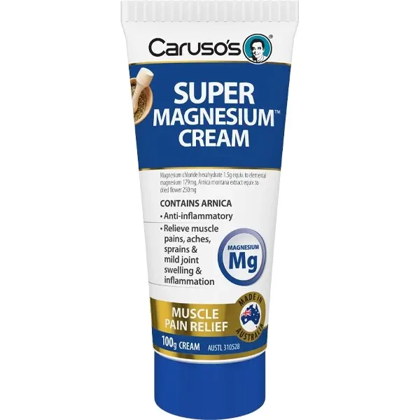 Caruso's Natural Health Super Magnesium Cream 100g