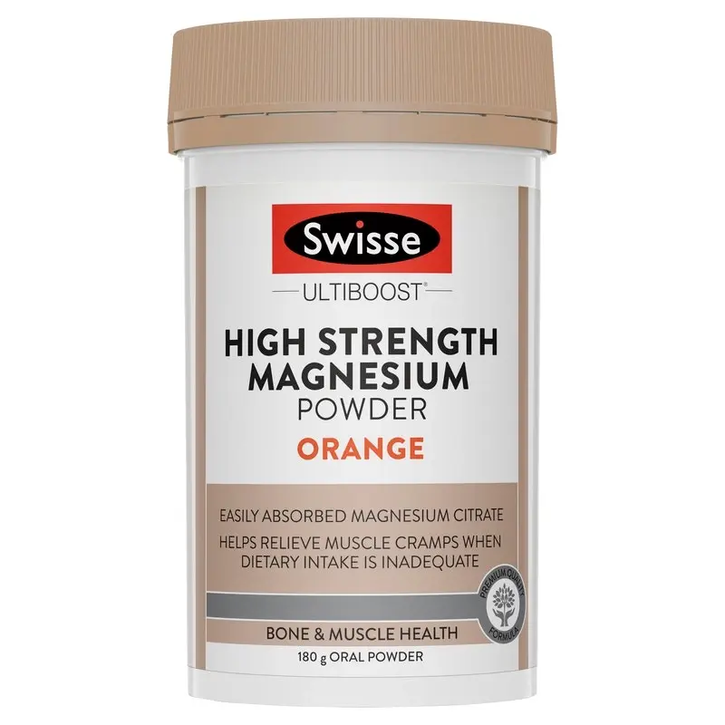 Swisse Ultiboost High Strength Magnesium Powder Orange 180g