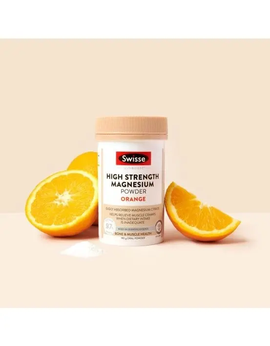 Swisse Ultiboost High Strength Magnesium Powder Orange 180g