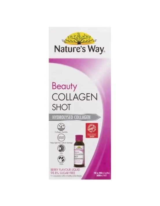 Nature's Way Beauty Collagen Shot 50mL 10 Pack