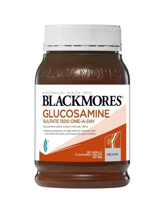 Blackmores Glucosamine Sulfate 1500mg One-a-Day 180 Tablets