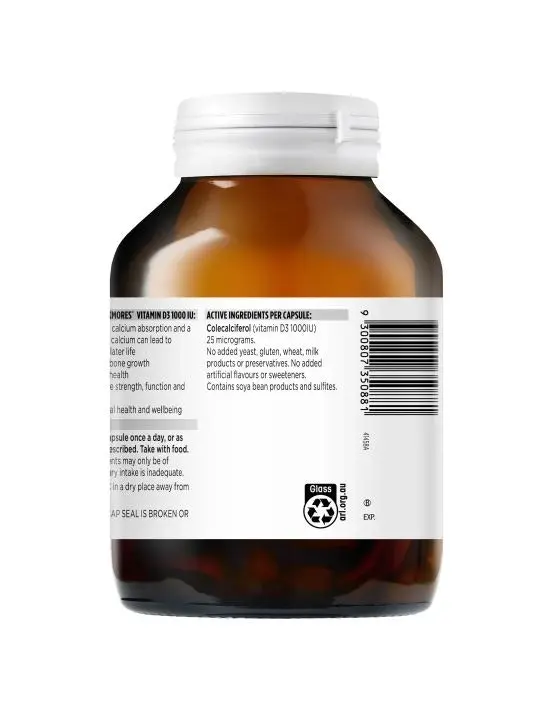 Blackmores Vitamin D3 1000IU 300 Capsules