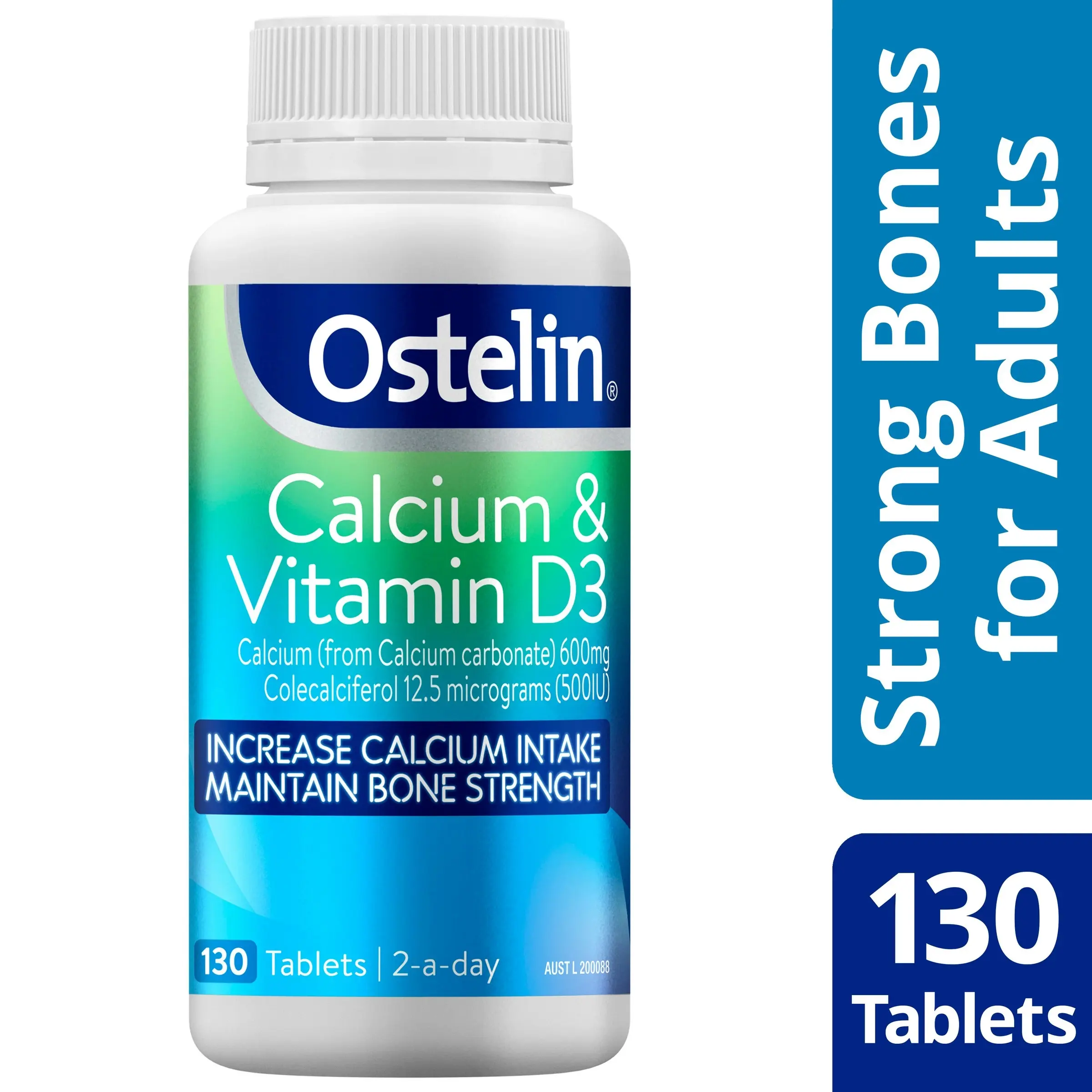 Ostelin Calcium & Vitamin D3 130 Tablets