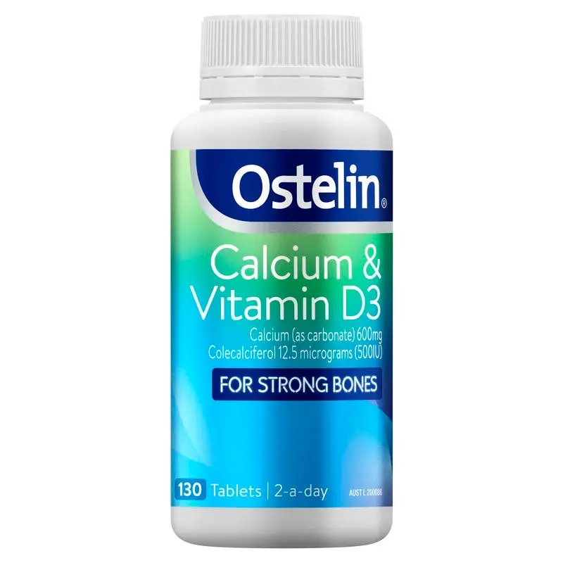 Ostelin Calcium & Vitamin D3 130 Tablets