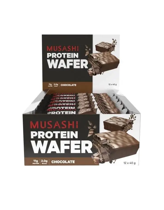 Musashi Protein Wafer Bar Chocolate 40g