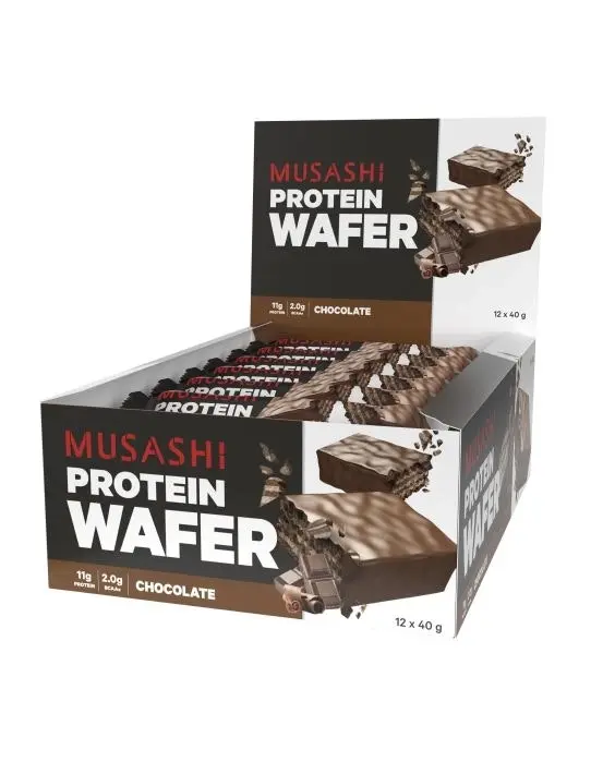 Musashi Protein Wafer Bar Chocolate 40g