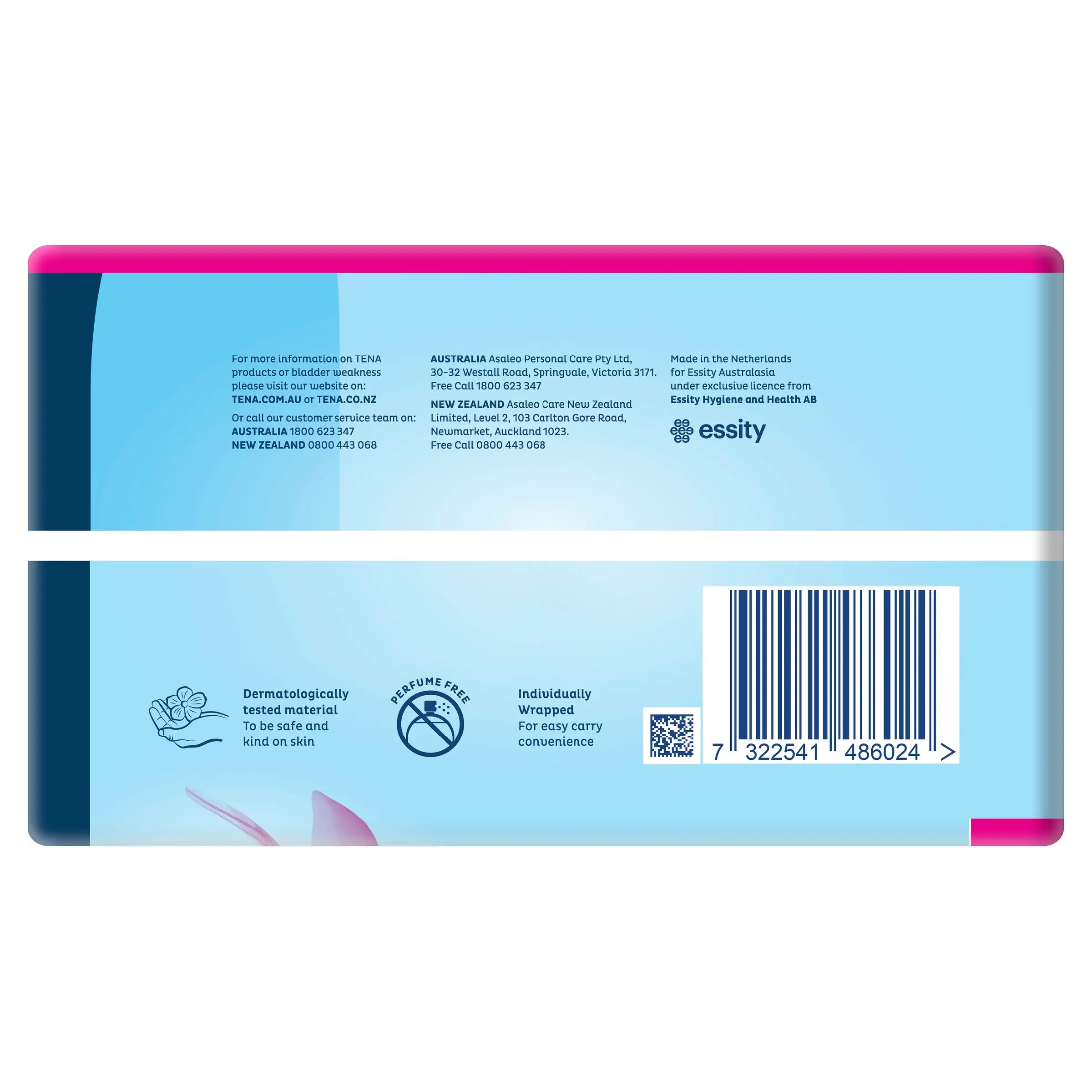 TENA Pads InstaDRY Standard Length 20 Pads