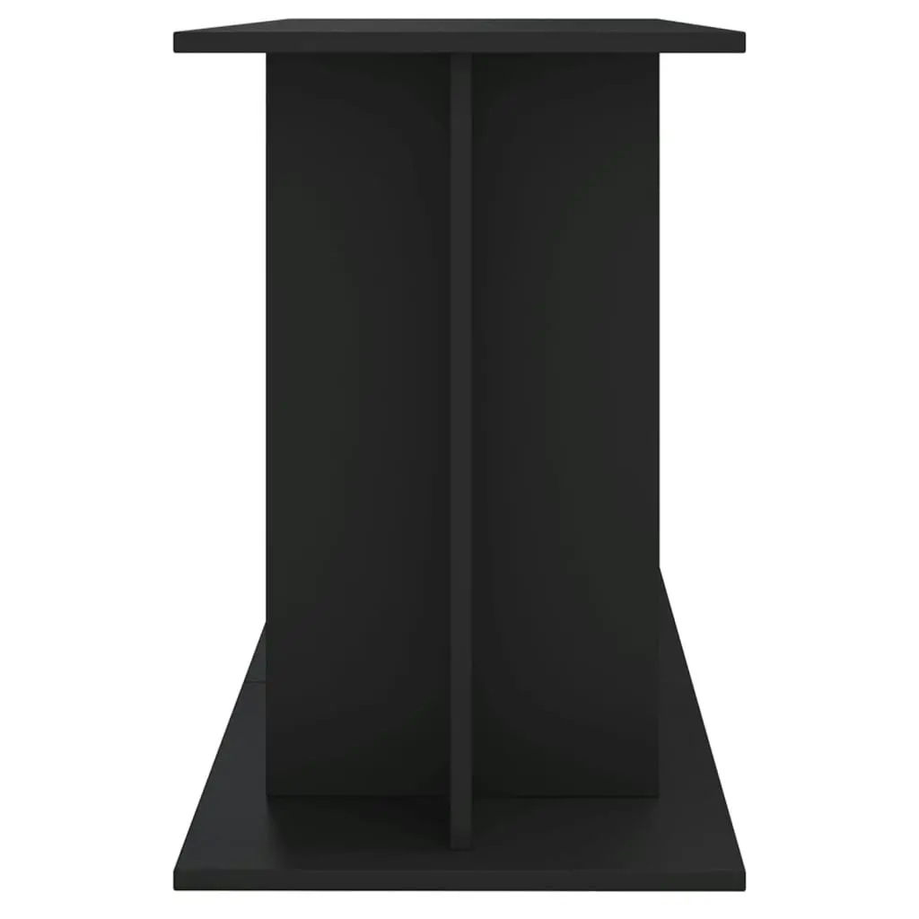 Aquarium Stand Black 120x40x60 cm Engineered Wood 833592