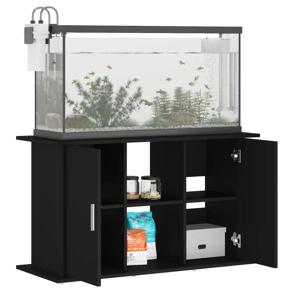 Aquarium Stand Black 101x41x58 cm Engineered Wood 833608