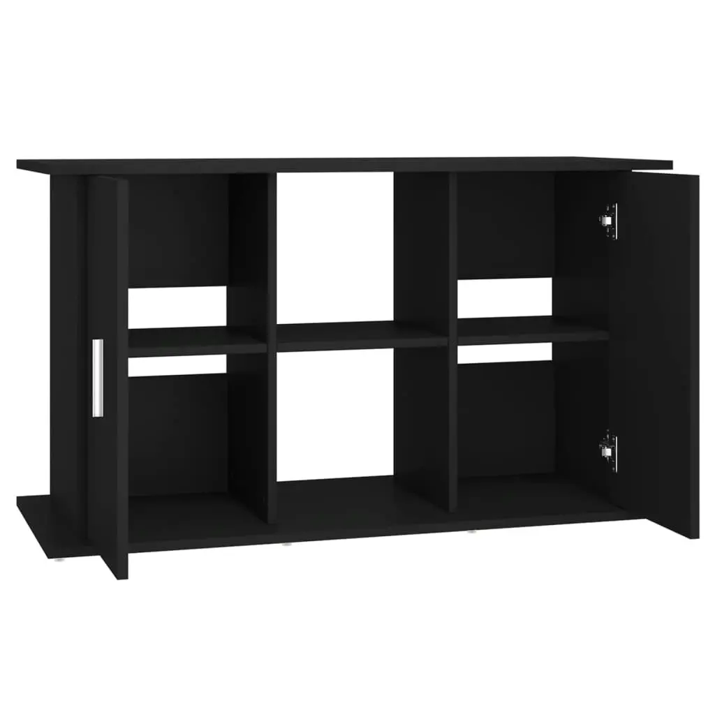 Aquarium Stand Black 101x41x58 cm Engineered Wood 833608