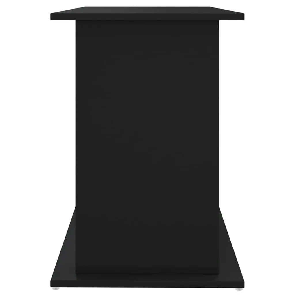 Aquarium Stand Black 121x41x58 cm Engineered Wood 833616